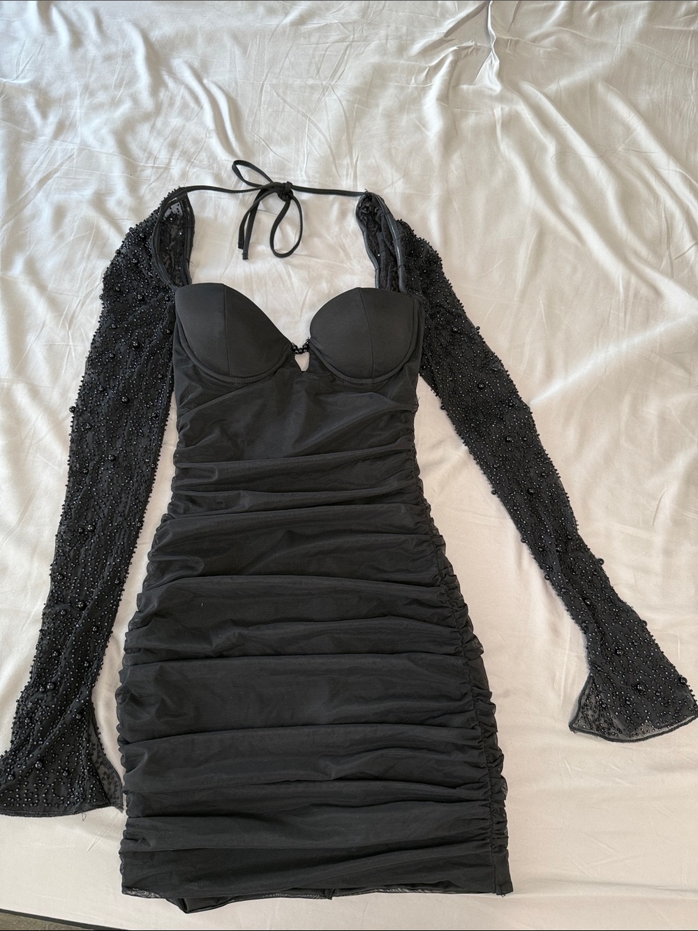 Oh Polly Black St. Germain Dress